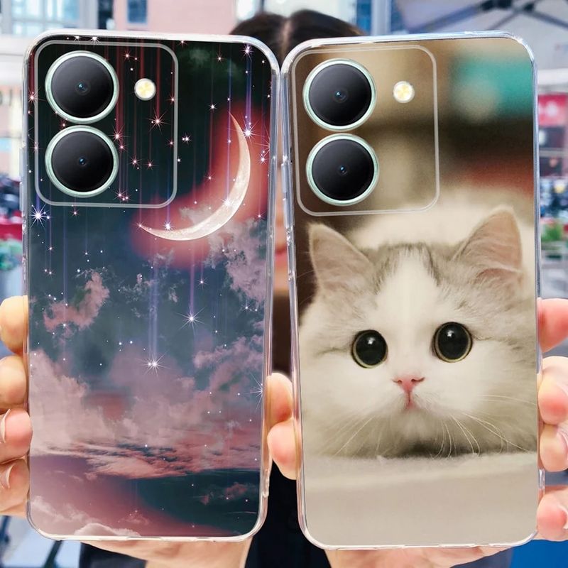 เคสสำหรับ Y27 5G เคส V2302 Vivo Y27s ลายเพ้นท์แฟชั่นใหม่เคสโทรศัพท์ TPU แบบน่มซิลิโคนใสสำหรับ Vivo Y27s VivoY27 5G