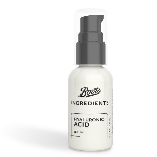 Boots Ingredients Hyaluronic Acid Serum 30Ml บู๊ทส์ อินกรีเดียนส์ ไฮยาลูโรนิค แอซิด เซรั่ม 30มล.