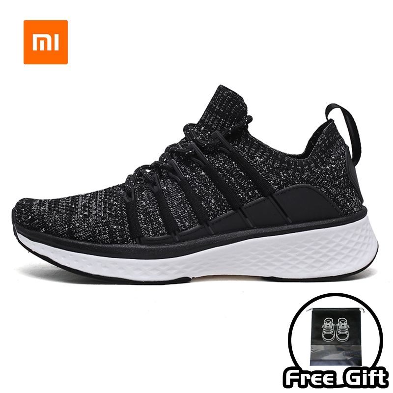 Xiaomi Mijia Sneakers 2 ใบกีฬา 2 ลําลองรองเท ้ าผู ้ ชายทนต ่ อการสึกหรอระบายอากาศได ้