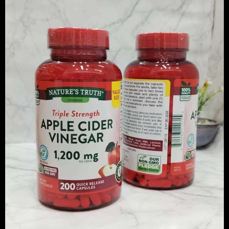 Nature’s Truth Apple Cider Vinegar capsules