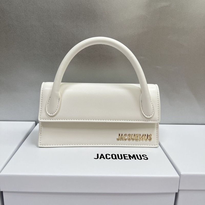 Jacquemus กระเป๋าสะพายไหล่ลําลอง ทรงสี่เหลี่ยม ขนาดเล็ก ระดับไฮเอนด์ 2022