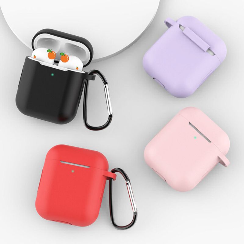 พร้อมส่ง Case เคส Airpods 2 สำหรับ Apple AirPods รุ่น1 2 คุณภาพดี !! หลากสี เคสหูฟังไร้สาย หูฟังบลูทูธ