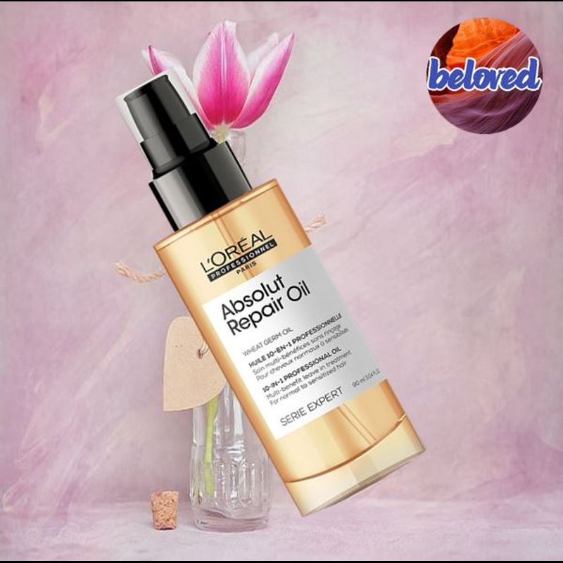 Loreal Absolut Repair Shampoo/Mask/Golden Mask/10 in 1 Oil แชมพู มาส์ค อาหารผม สำหรับผมแห้งเสีย