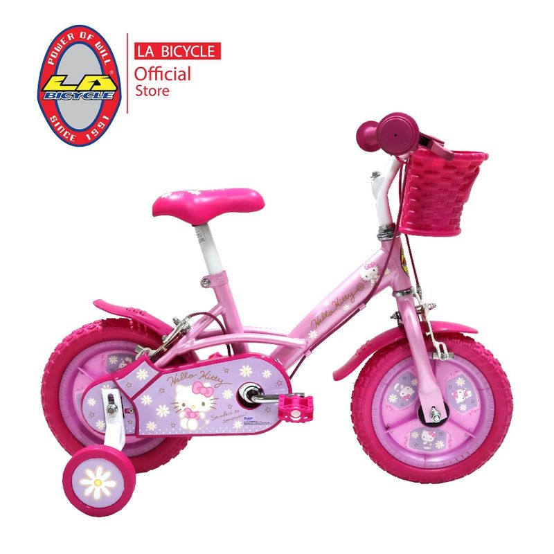 LA Bicycle  จักรยานเด็ก รุ่น HELLO KITTY 12”