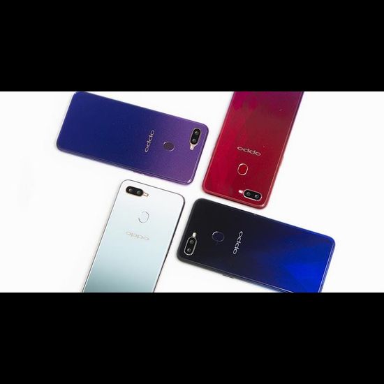 โทรศัพท์ราคาถูก OPPO F9 6.3นิ้ว 6GB RAM+128GB ROM จอใหญ่ New smartphone Android8.1 phone รองรับเกม