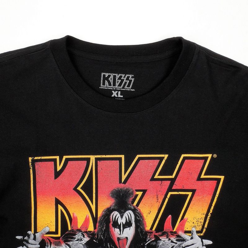 Power 7 Shop เสื้อยืดวง คิส ลิขสิทธ์แท้ KISS T-SHIRTS (MX-027)