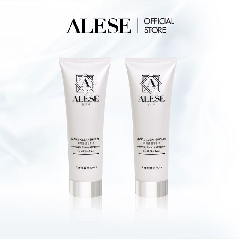 ALESE Facial Cleansing Gel เจลล้างหน้าอะลิเซ่ สูตรอ่อนโยนกับผิวแพ้ง่าย (100ml)