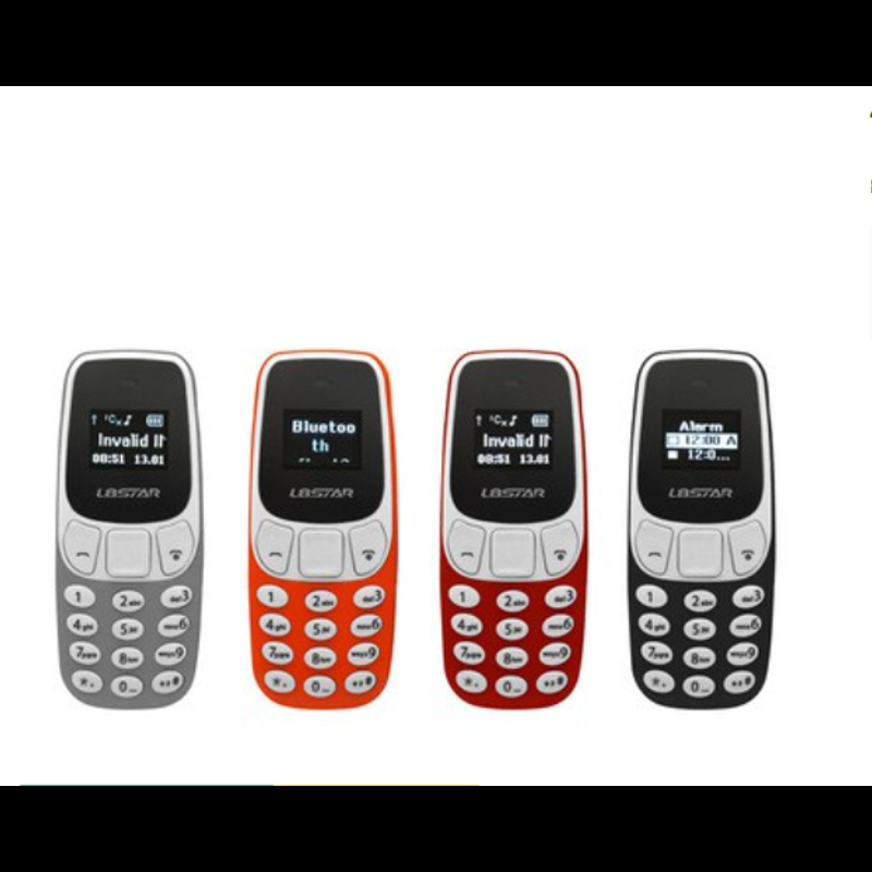 มือถือจิ๋วโทรศัพท์จิ๋วใส่ได้ 2 ซิม mini phone dual sim รุ่น L8star BM10