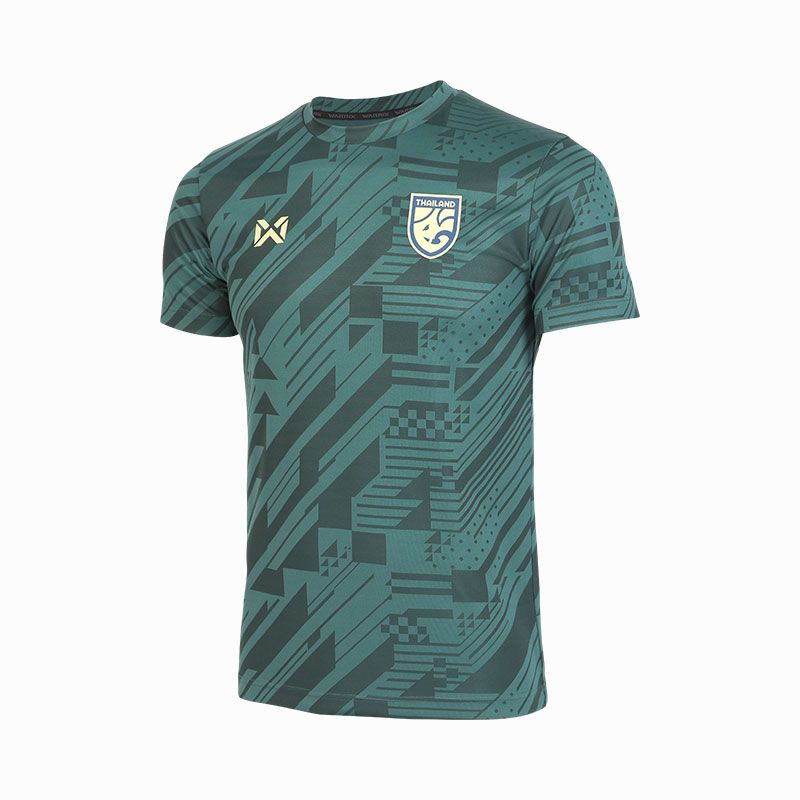 WARRIX THAILAND JERSEY 2023/24 CHEER (WA-233FBATH53) - ForestGreen / NationalWhite