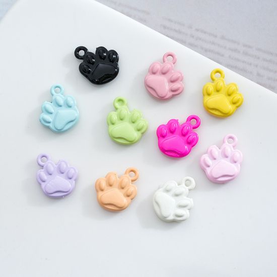 5pcs19mm การ์ตูนสุนัขโลหะ Charms จี้หลายสีผสม DIY เครื่องประดับทําผลการค้นหาอุปกรณ์เสริมสร้อยคอต่างหู