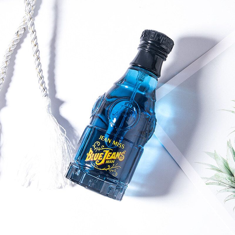 น้ำหอมผู้ชาย BLUE JEAN & RED JEAN 75ML FOR MEN กลิ่นหอม แพ็คเกจโค้ก กล่องเหล็ก หอมติดทนยาว