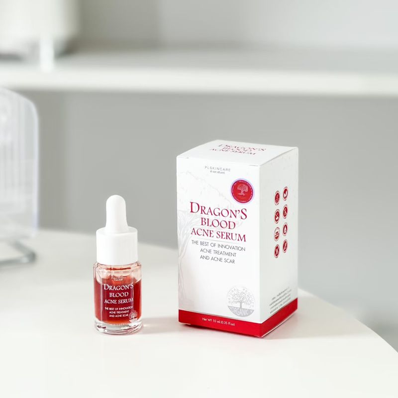 Dragons Blood Acne Serum เซรั่มสิว รอยสิวจางลง เหมาะสำหรับผิวแพ้ง่าย