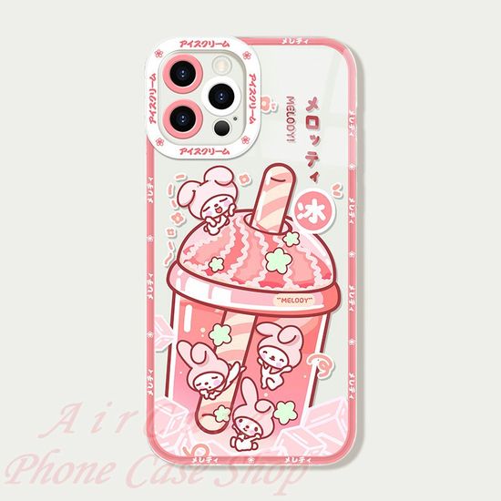 เคส Samsung A73 A72 A71 A55 A54 A53 A52 A52S A51 A50 A50S A35 A34 A33 A32 A31 A30 A30S A20 S24 S23 S22 S21 S20 FE Ultra Note 20 Ultra 4G 5G Protect Camera Milk Tea Pochacco Kuromi Dog Soft Case