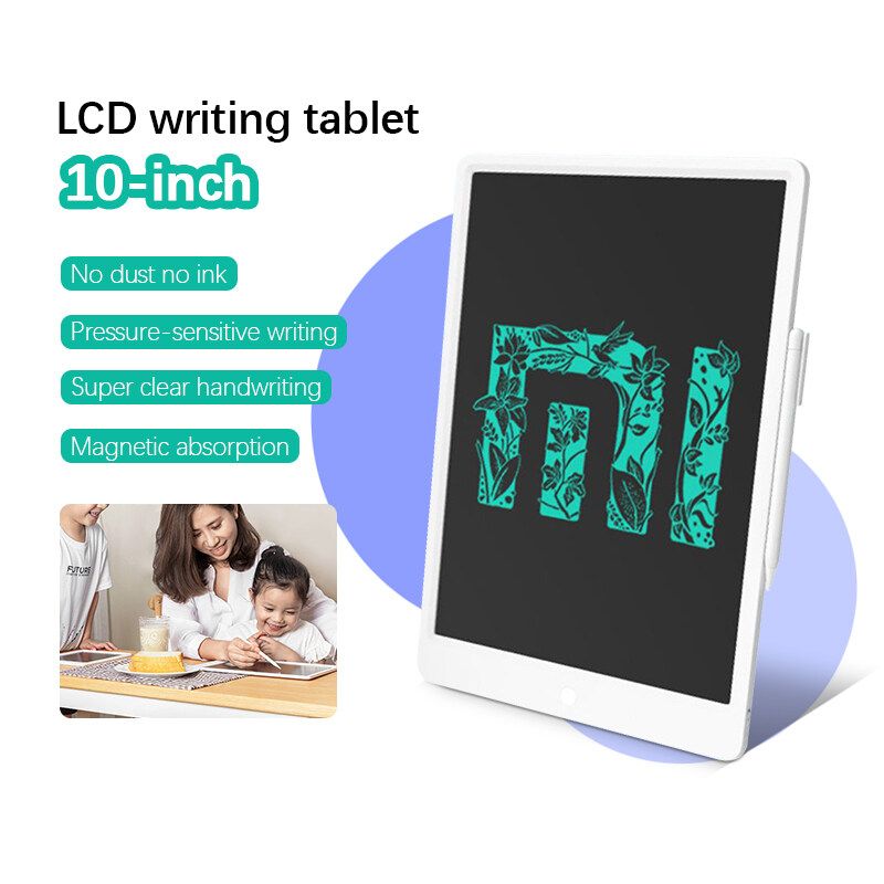 Xiaomi Mijia LCD Writing Tablet with Pen กระดานเขียนลบได้ บอร์ดแสดงผล LCD Small Chalkboard 13.5 นิ้ว แบบพกพา กระดานวาดรูป Handwriting Pad สำหรับเด็ก