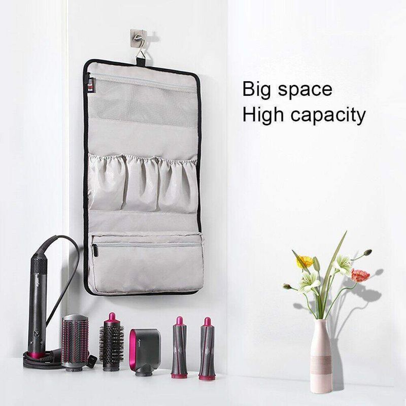 Lasvea  Travel Storage Bag for Dyson Airwrap Hair StylersNylon Waterproof Portable Hang Organizer Bag for Hair Styling HS01 HS05 Complete Long&AccessoriesTravel Pouch for Dyson Airwrap