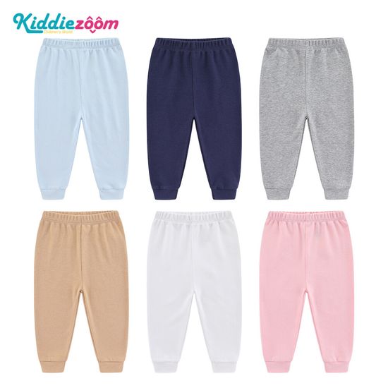 Kiddiezoom กางเกงเด็กผ้าฝ้าย100% สีทึบ P1000-1005