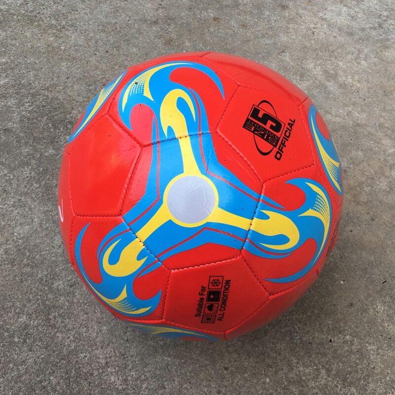 นักเรียนผู้ใหญ่เด็ก ฝึกฟุตบอล ลูกฟุตบอล ลูกบอล มาตรฐานเบอร์ 5 Soccer Ball PVC