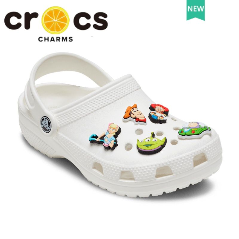 ตัวติดรองเท้า crocs jibbitz ลายการ์ตูน Toy Story DIY อุปกรณ์เสริม สําหรับตกแต่ง