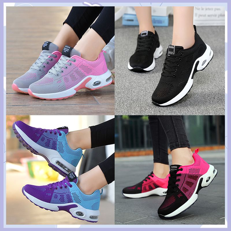 Tsion สินค้าใหม่มาแรง รองเท้าผ้าใบลำลองทรงสปอร์ต Q trend sneaker รองเท้าผ้าใบผู้หญิงสวมใส่สบายพื้นนุ่มสาวๆสายแฟชั่นห้ามพลาด