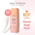 HER HYNESS HEXAPEPTIDE ANTI-AGING SUPER DRY TOUCH SUNSCREEN SPF 50+ PA++++ 50 ML เฮอ ไฮเนส เฮกซาเปปไทด์ แอนไทเอจจิ้ง ซุปเปอร์ ดราย ทัช ซันสกรีน เอสพีเอฟ50+ พีเอ++++ 50ML สูตรกันน้ำกันเหงื่อ