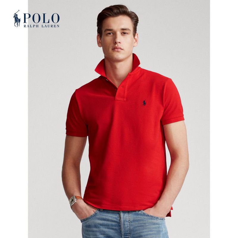 Polo Ralph Lauren POLO เสื้อโปโล รุ่น MNPOKNI1N820092 สี 600 RED