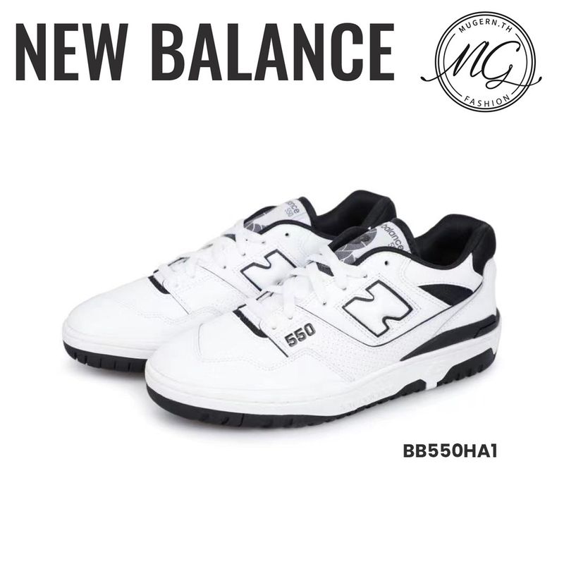 [แท้ 100% ]New Balance 550  BB550WT1/BB550HA1/BBW550WS/BB550PWC/BB550AE1  สไตล์คลาสสิก(สินค้า ช็อป🇹🇭)