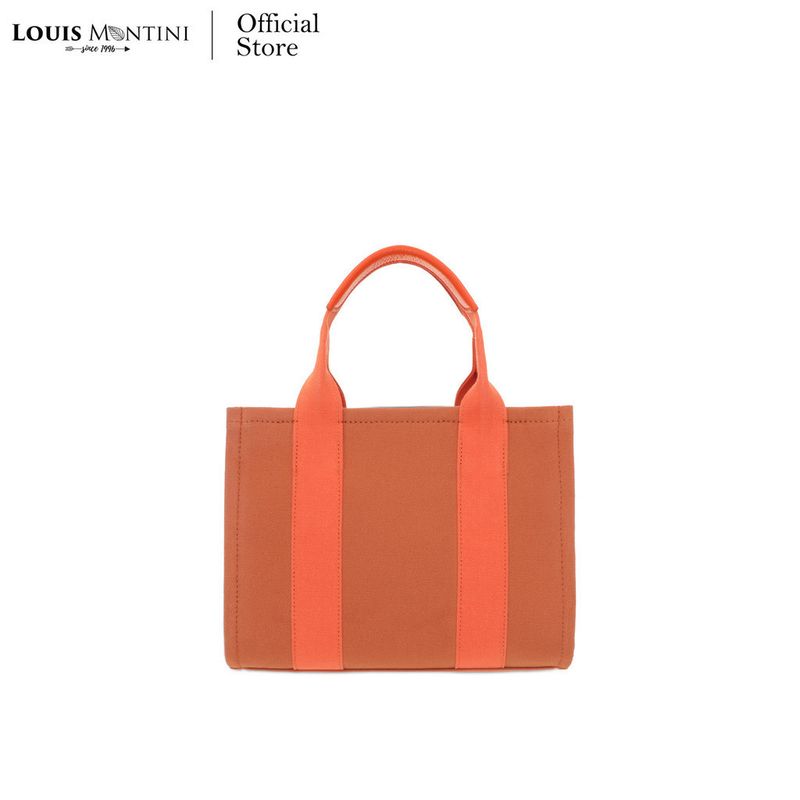 Louis Montini (Ma Tote) กระเป๋าสะพายข้าง กระเป๋าผ้าเเคนวาส WHB17