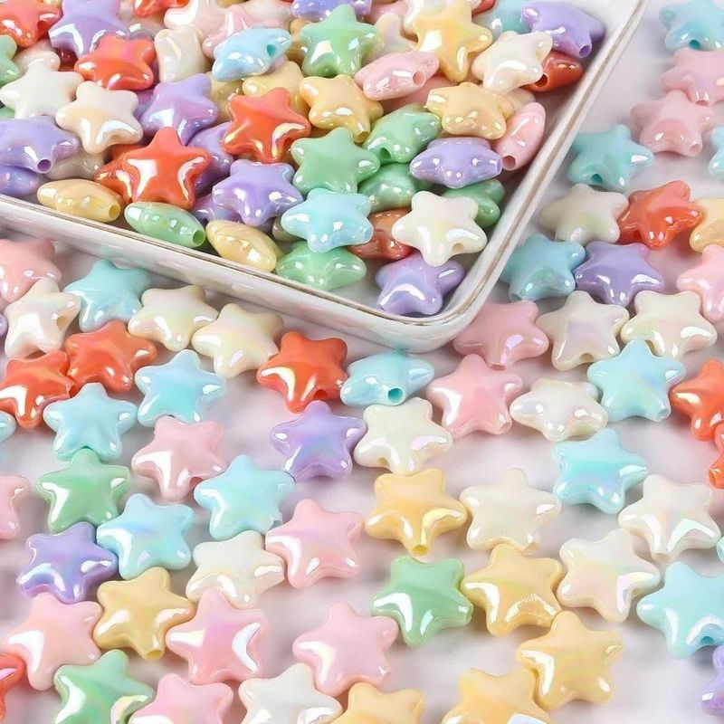 Star Shape ลูกปัด,07;10pcs