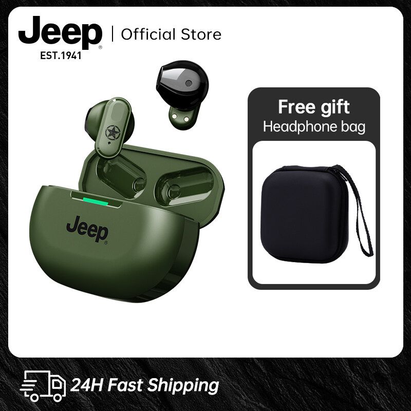 Jeep:EW011 TWS Wireless Headphones,สีขาว