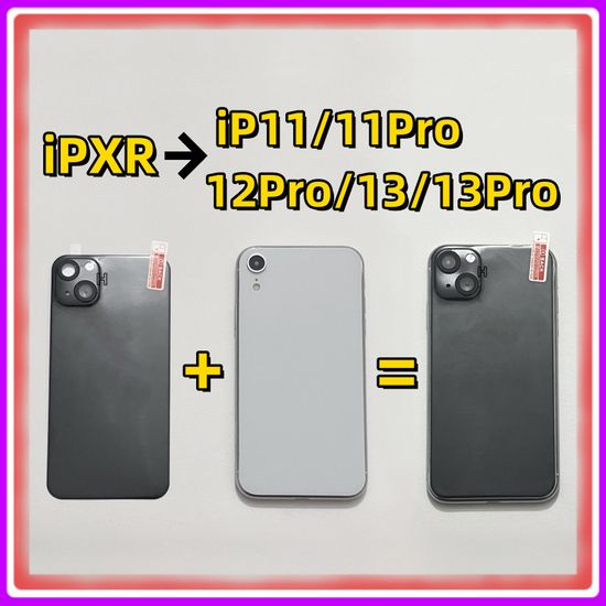 ฟิล์มกันรอยด้านหลัง ป้องกันเลนส์กล้อง อัพเกรดเป็น iPhone XR 11 13 11Pro 12 Pro 13Pro XR เป็น 13