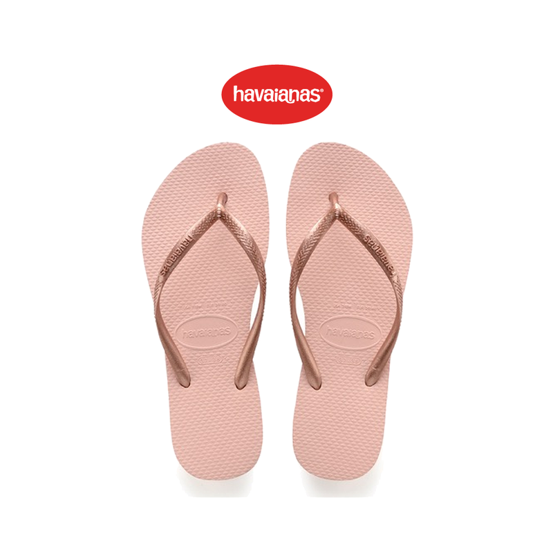 HAVAIANAS รองเท้าแตะผู้หญิง Slim Flip Flops BALLET ROSE 40000300076F_C2PIXX