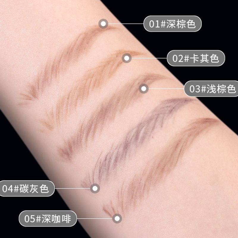 [D369] XiXi ดินสอเขียนคิ้ว xixi Thin Eyebrow Pencil เขียนคิ้วแบบหมุน หัวเรียวเล็ก 1.5 mm เขียนง่าย เส้นคม