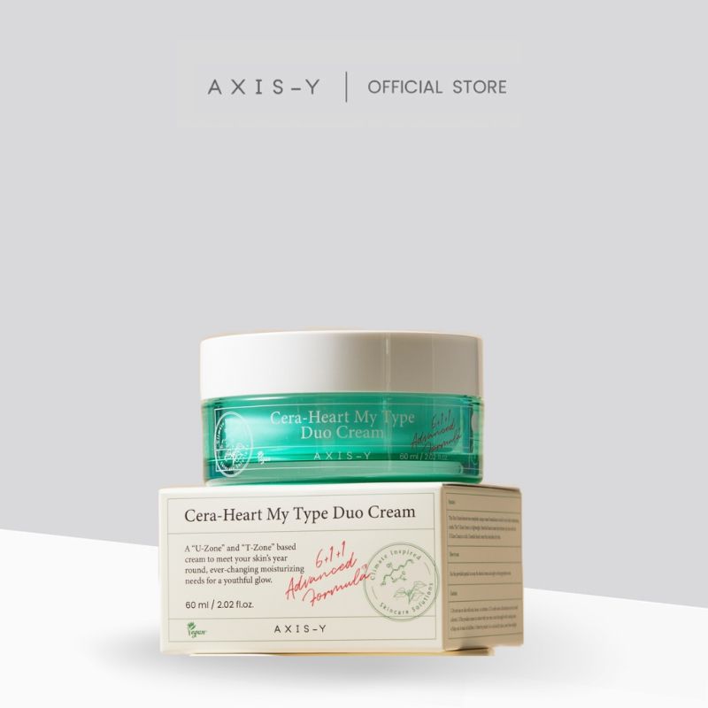 Axis-y Cera-Heart My Type Duo Cream 60 ml.เซราฮาร์ท มาย ไทป์ ดูโอ้ ครีม