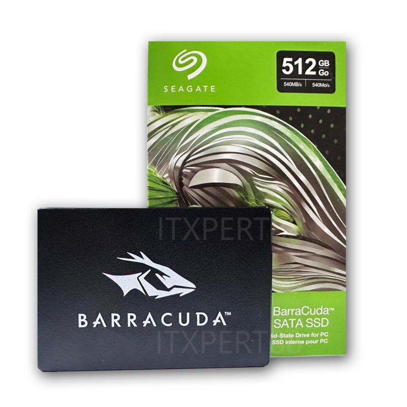 พร้อมส่ง!!Seagate 512GB 2.5 Barracuda 120 SATA SSD เอสเอสดี อุปกรณ์จัดเก็บข้อมูล เพิ่มพื้นที่จัดเก็บข้อมูล 512GB คุ้มค่า