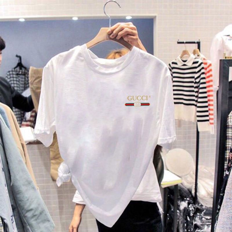 BK-468-SHORT เสื้อยืดแขนสั้นพร้อมส่ง 7สี ลายการ์ตูน ขายดีตามเทรนต์ ลายน่ารัก สีสันสดใส่น่ารัก ใส่ได้ทั้งหญิงและชาย