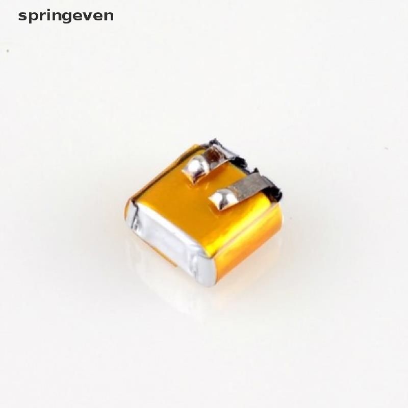 [springeven] สปริง 3.7V 30mah 401012 แบตเตอรี่ลิเธียมโพลิเมอร์ แบบชาร์จไฟได้ สําหรับชุดหูฟังบลูทูธ