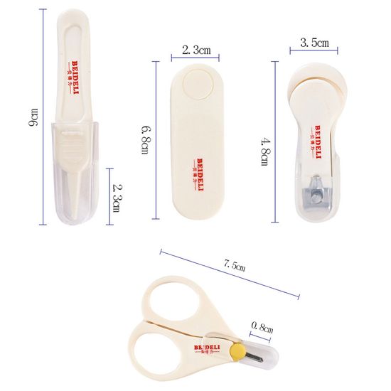 กรรไกรตัดเล็บเด็ก 4 in 1 ที่ตัดเล็บ ชุดกรรไกรตัดเล็บ ที่ตัดเล็บเด็ก กรรไกรตัดเล็บเด็กทารก ที่ตัดเล็บเด็กแรกเกิด กรรไกรตัดเล็บเด็ก