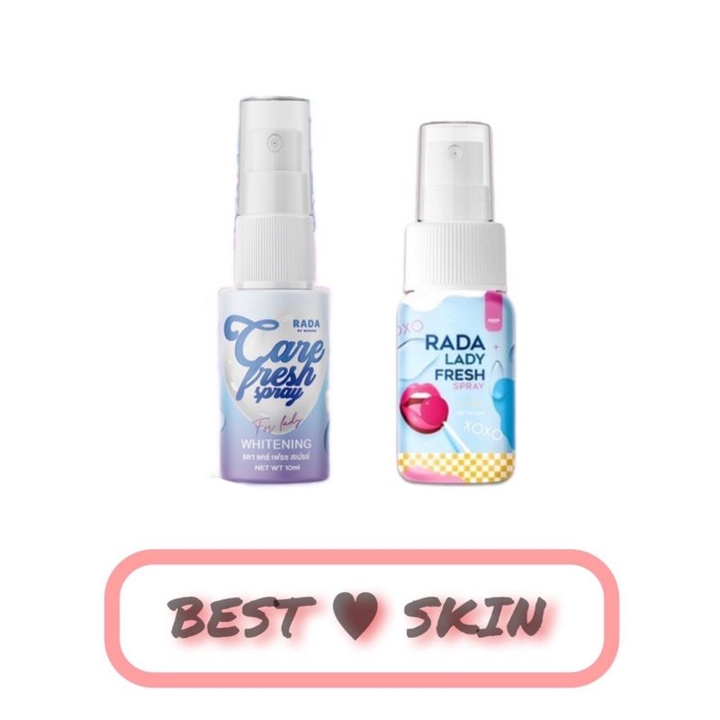 RADA Lady Fresh Spray สเปรย์ฉีดน้องสาว รดา 10 ml. [มี 2 สูตร]