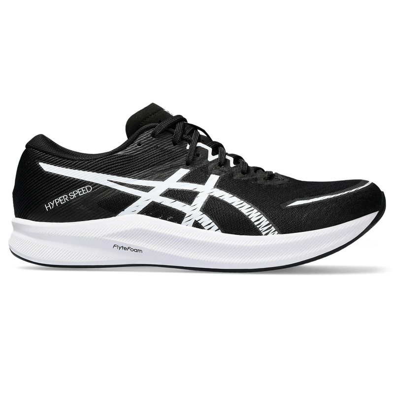 ASICS :  HYPER SPEED 3 MEN RUNNING ผู้ชาย รองเท้าวิ่ง ของแท้  BLACK/WHITE