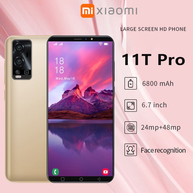 โทรศัพท์ Xiaom1 11T Pro 5G Smartphone 4G/5G 6.7นิ้ว วีดีโอสั้นเกมมือถือ โทรศัพท์สมา แรม16GB รอม512GB รองรับ2ซิม Android12.0 Mobile phone โทรศัพท์สำหรับเล่นเกม การทำงานที่ราบรื่น โทรศัพท์ราคาถูกๆ ดี โทรศัพท์มือถือแรงๆ รองรับการเก็บเงินปลายทาง