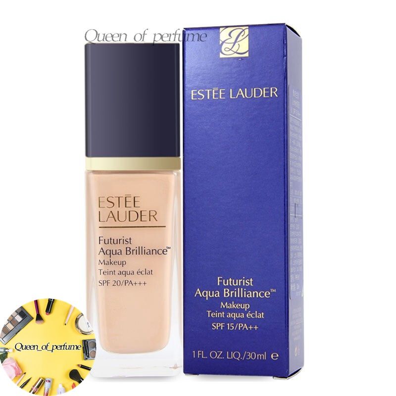 Estee Lauder Futurist Aqua Brilliance Makeup SPF20/PA+++ 30ml #1C0 #2C0