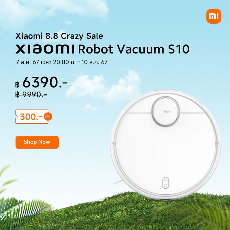 Xiaomi:Robot Vacuum S10,Free Shipping