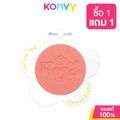 [ซื้อ 1 แถม 1] 4U2 Flower Blush 3.3g โฟร์ยูทู บลัชออนปัดแก้ม