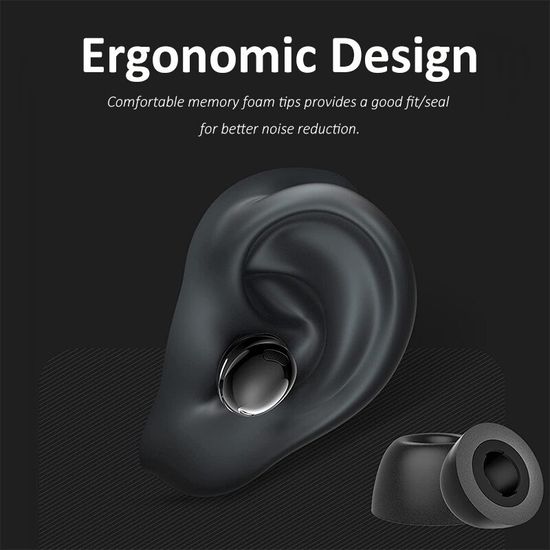 For Samsung Galaxy Buds 2 Pro/FE Eartips Memory Foam Tips Anti Slip Replacement Earbuds EarPlugs Ear Pads Caps Covers Accessories L