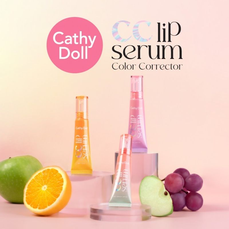 Cathy Doll ซีซีลิปเซรั่มคัลเลอร์คอร์เรคเตอร์ 10g #ลิปซีซีเซรั่ม แก้สีปากคล้ำ