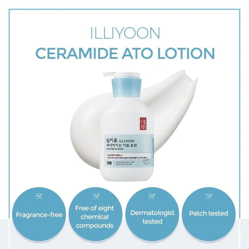 (พร้อมส่ง) ILLIYOON Hyaluronic Moisture Cream / Ceramide Ato Lotion