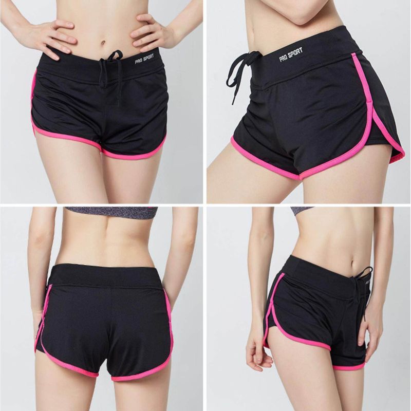 กางเกงออกกำลังกายขาสั้น วิ่ง/ฟิตเนส มีซับด้านใน Running Shorts 2IN1 Doubel Layer