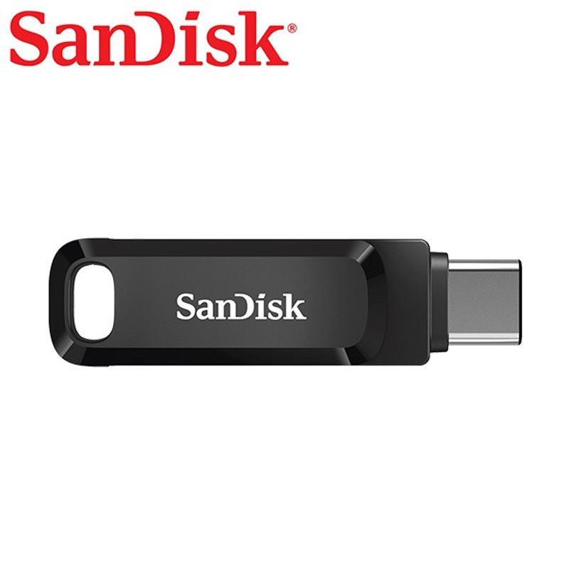 SanDisk Ultra Dual Drive Go 64GB Flash Drive USB3.1 Type-C Speed150mb/s (SDDDC3-064G-G46) แฟลชไดรฟ์ OTG แซนดิส จากซินเนค