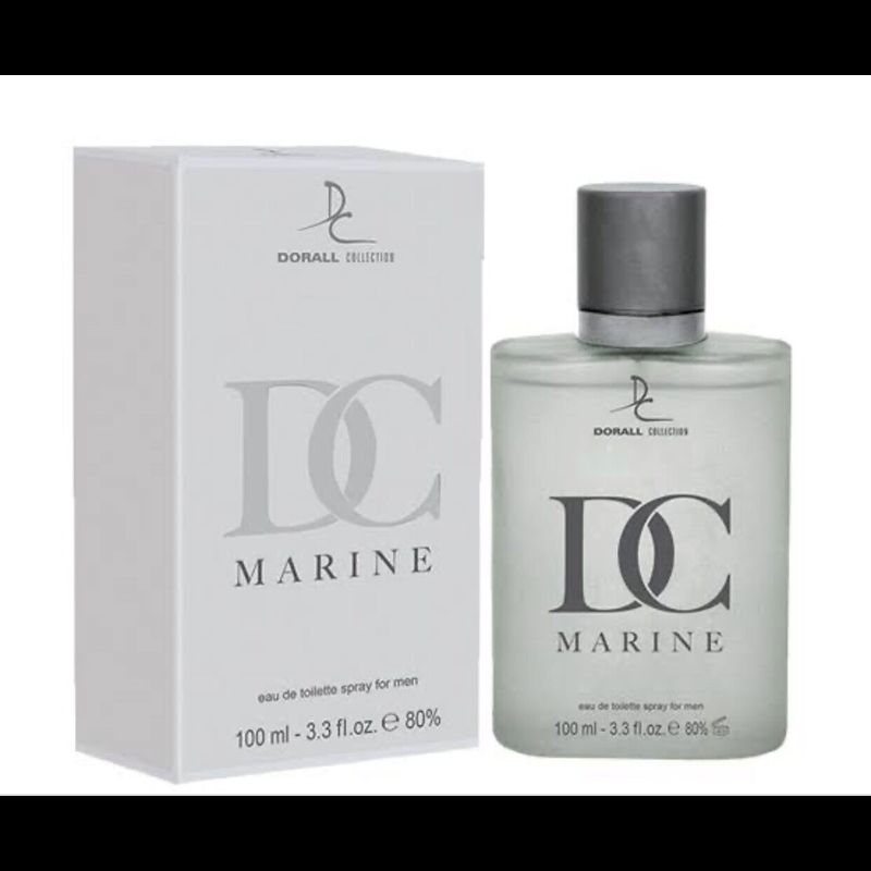 น้ำหอมผู้ชาย DC DORALL COLLECTION MARINE 100 ML . น้ำหอมกลิ่นหอมสะอาดไฮโซ สดชื่น ไม่ฉุน ใช้ได้ทั้งผู้ชาย และ ผู้หญิง กลิ่นหอมติดทน