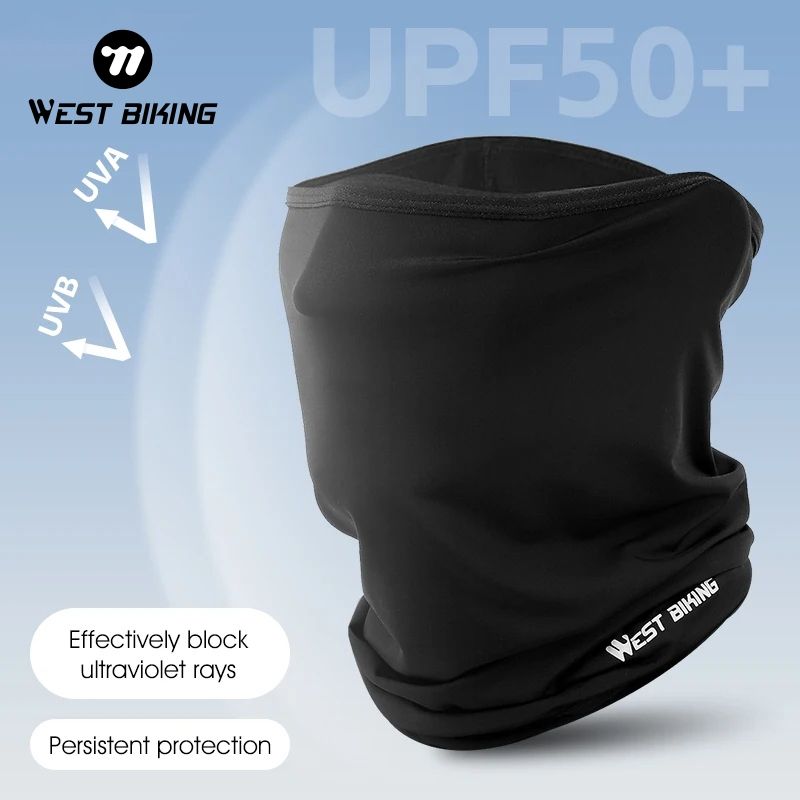 WEST BIKING หน้ากากผ้าพันคอ ป้องกันรังสียูวี เหมาะกับฤดูร้อน สําหรับขี่จักรยาน เล่นกีฬา ตกปลา